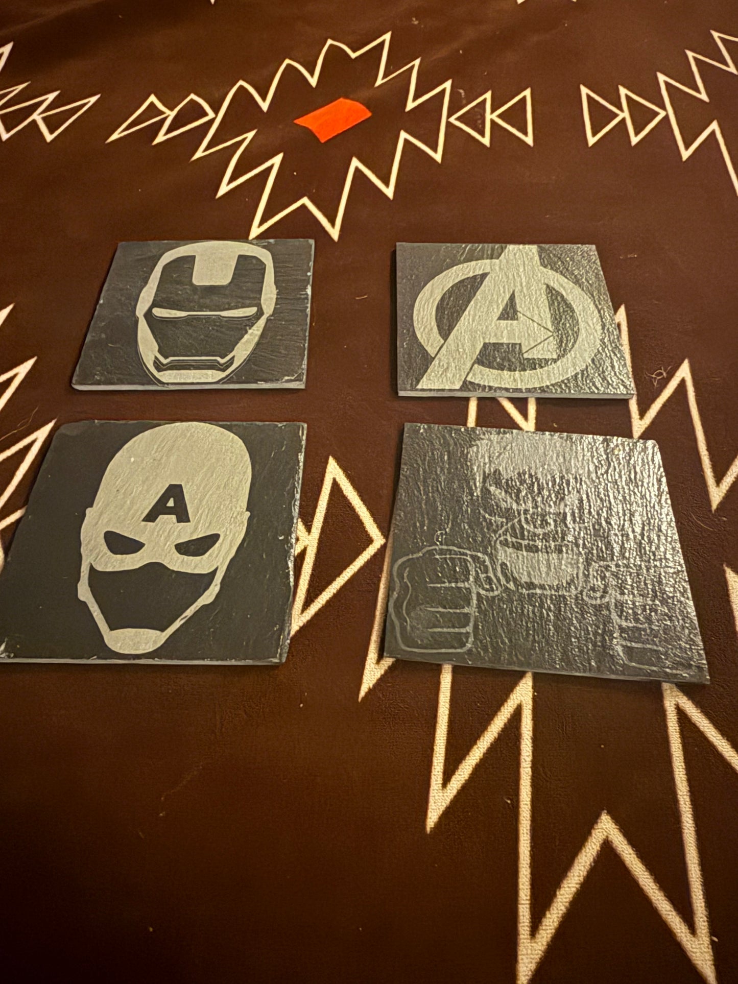 Marvel Avengers Slate Coasters
