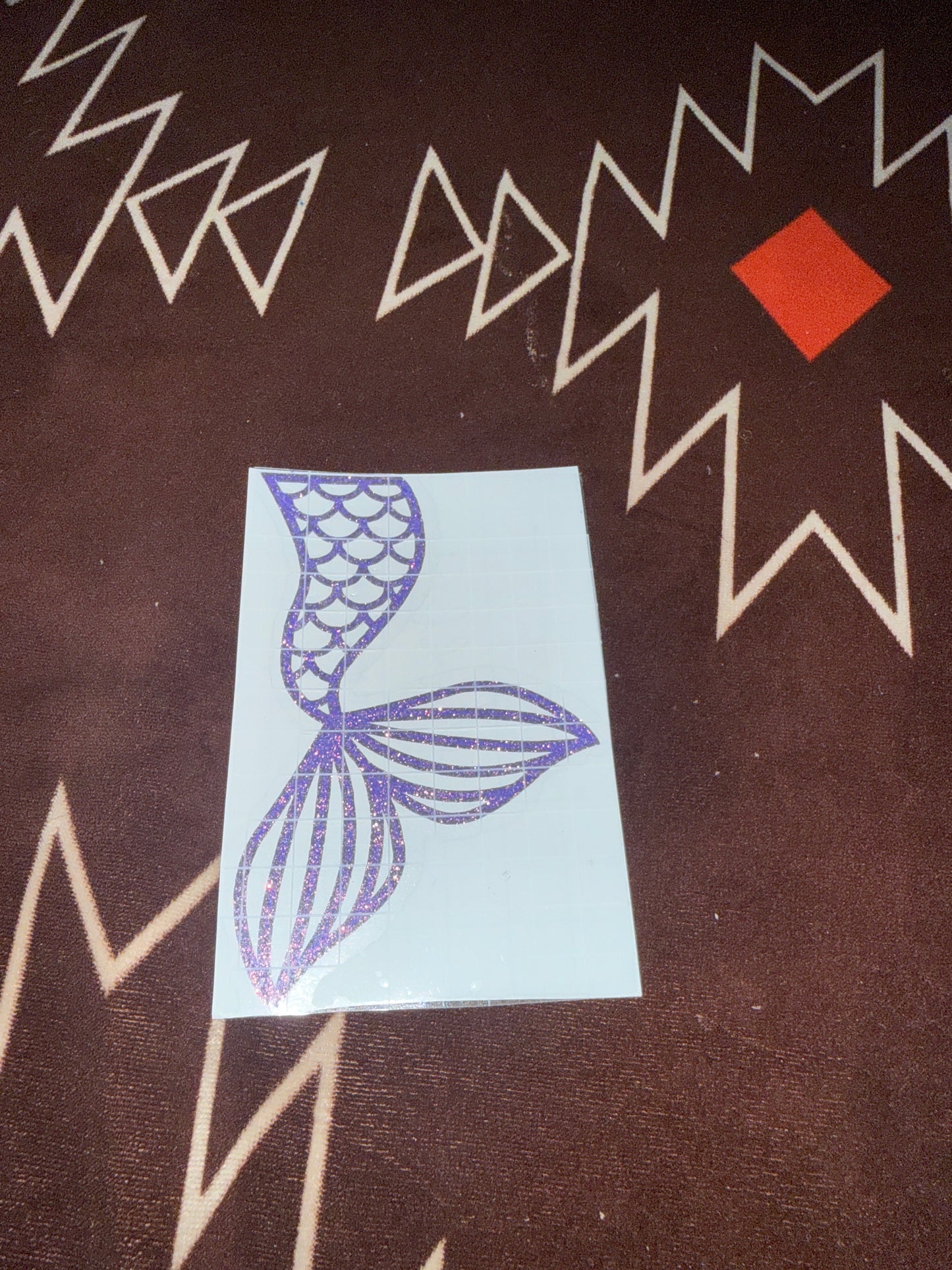 Mermaid Tail Car Decal