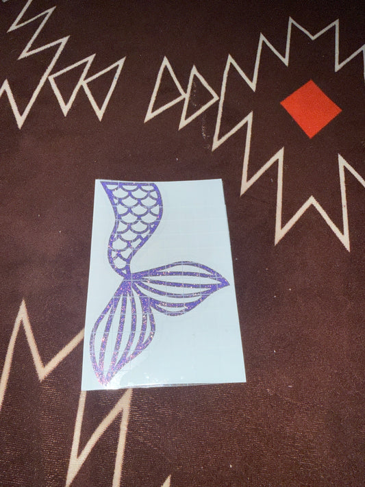 Mermaid Tail Car Decal