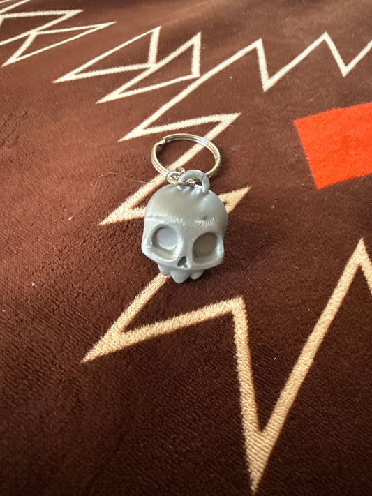 Mini Skull Head Keychain