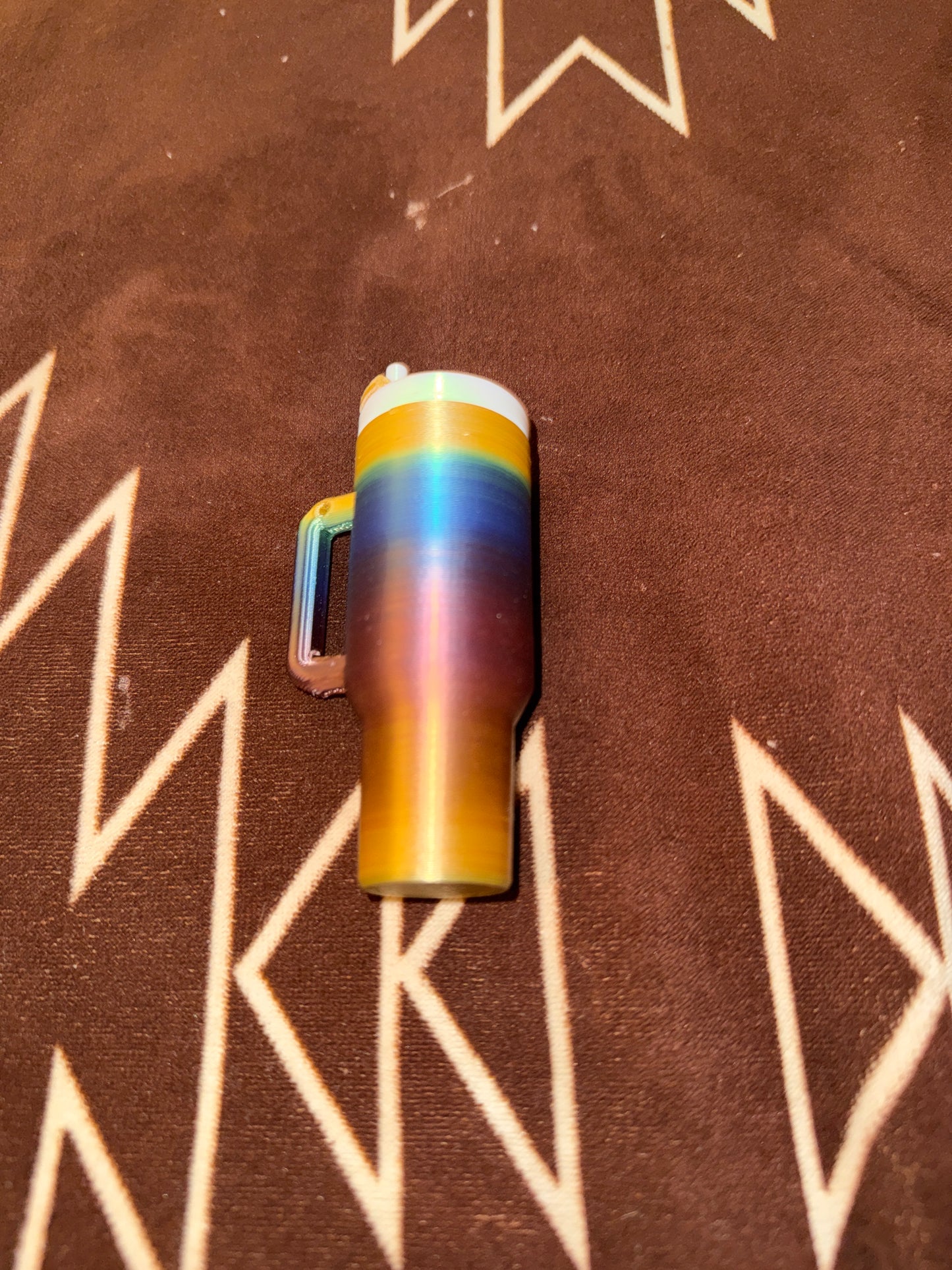 Tumbler chapstick holder/keychain