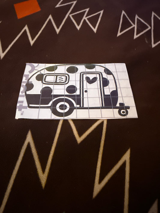 Camper Car Decal