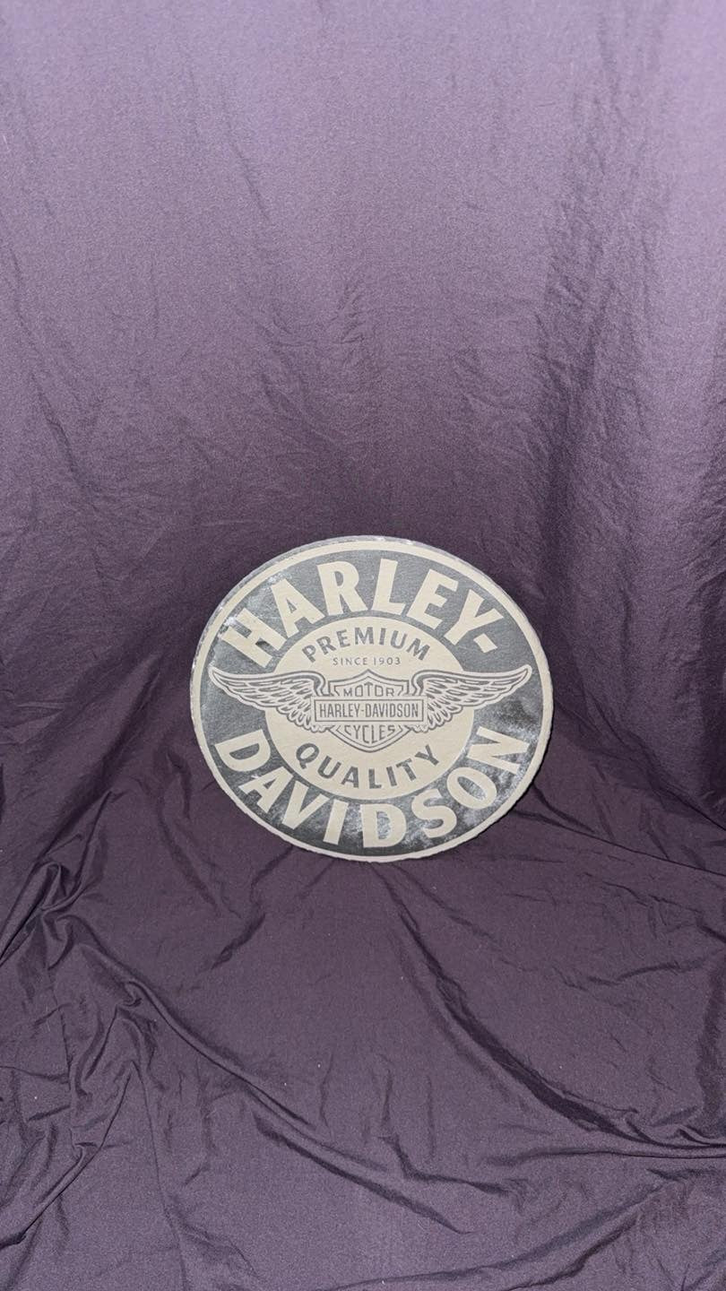 Harley Davidson Laser Engraved Sign