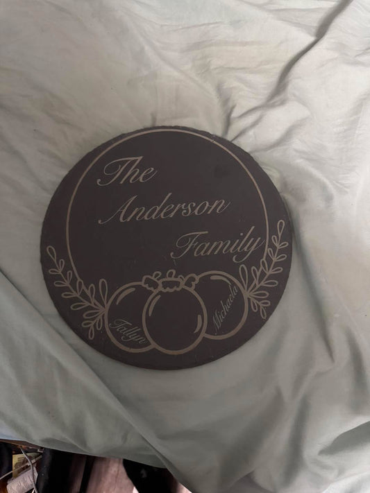 Personalized Christmas Sign