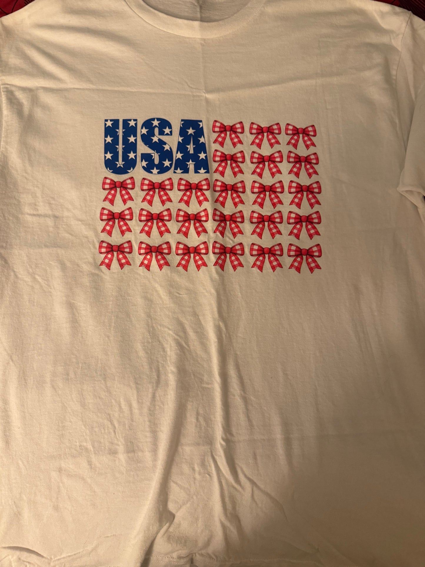 USA Bow Flag Shirt